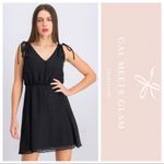 Gal Meets Glam  Elora Textured Tie Dress Photo 1