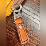 Fossil  Key-Per yellow and gray‎ handbag OS Photo 4