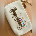 Coach  Large Wristlet 19 With Dreamy Veggie Horse And Carriage Photo 3