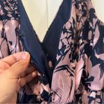 David's Bridal  Metallic Floral A-line Tank Dress Gown Maxi Size 18 Easter Photo 8