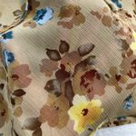 Jaclyn Smith VTG 90s Y2K S Small Babydoll Top Cottagecore Blouse Floral Sheer Top Boho Whimsy Photo 4