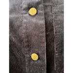 Draper James Navy Blazer Crushed Velvet Jacket With Pockets Size Medium Photo 6