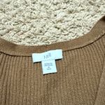 J. Jill Tan Ribbed V Photo 1