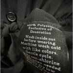 Rock & Republic Black Short Sleeve V Neck Tie Waist Button Up Shirt Dress XS Photo 8