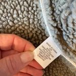 Anthropologie Akemi +Kin Vest O/S One Size Cream Faux Suede Sherpa Lining Open Photo 3