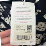 Sézane Sezane NWT Robe Carola Floral Dress Women’s Size 14 Black Long Sleeve Photo 11