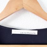 Stillwater Black Long Sleeve High Low Shirt Dress Size M Photo 2