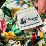 Longaberger  vintage button floral  hat Photo 5