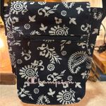 Champion  Black and White Floral Crossbody Bag Photo 1