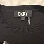 DKNY Black Crewneck With Sequins  Photo 1