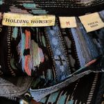 Anthropologie  Holding Horses Winter Moon Tunic Flowy Boho Dress Size Medium Photo 8