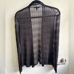 Eileen Fisher  Sheer Cardigan small workwear minimalist chic staple‎ layered Photo 3