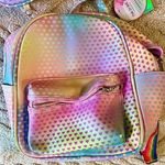 Under One Sky Multicolored rainbow backpack with coin purse Photo 1