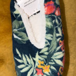 Vera Bradley Cozy Life Slippers Floral Fox Plush Lined Indoor Shoes, Size S, NIB Photo 0