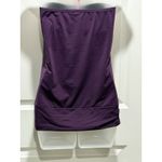 Tommy Bahama  Purple Strapless Swimsuit Top Large Women's Swim Wear L Padded Photo 4