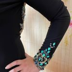 Mori Lee Black Beaded Mermaid Gown Size 0 Photo 9