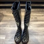 Juicy Couture Black and Gray Women's Rain Boots size 7 Photo 1