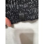 Roots Black Marled Knit Open Front Cardigan Sweater Pockets Size S Photo 4