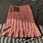 Talbots Pink & Purple Tweed Skirt-size 2 Petite Photo 2