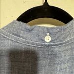Loomstate Chambray Blue 100% Organic Cotton Button Down Shirt 365 Size Large Photo 5