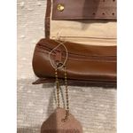 Tuscan Designs Leather Hand Tooled Travel Jewelry Bag Compact Zippers Photo 14