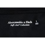 Abercrombie & Fitch Womens  Soft AF Black Nylon O-Ring Cutout Bodysuit Size Large Photo 2