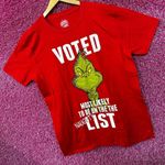 How The Grinch Stole Christmas Dr Seuss Naughty List Tee L Photo 2