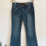 Dollhouse Y2K Low Rise Bareback Flare Jeans size 13 Photo 0