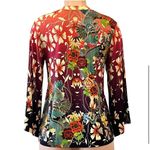 Johnny Was  Adelena Kimono Sleeve Tee Multicolor Womens XXS NWT Photo 5
