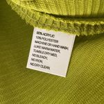 Misook Textured Tailored Fit Machine Wash Blazer Chartreuse Green Ribbed Lime Photo 5