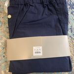 J.Crew Navy Long Sleeve and Pants PJ Set Photo 3