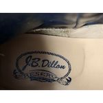 Women’s J.B. Dillon Reserve Distressed Turquoise Patina Western Boots – Size 11B Brown Photo 5