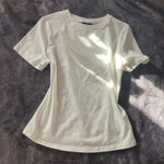 Scorpio π€ Scoop White Fitted Tee Photo 0