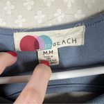 Free People Beach Blue Aubre Open Back Essential Maxi Dress Photo 3