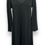 Eileen Fisher Tencel Long Sleeve Midi Dress Womens M Photo 0