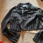 L'Academie L’academie black and white jacket/blazer small Photo 1