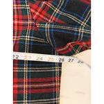 Sag Harbor Woman Plaid Blazer Jacket Black Red Green Wool Blend Size 20 Chrismas Photo 5