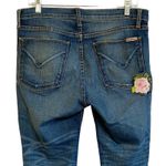 Hudson Nico Midrise Super Skinny Ankle Jeans Rose 29 X 28 Photo 9