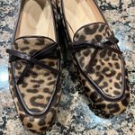J.Crew  Collection Academy Loafers in Calf Hair Leopard Photo 1