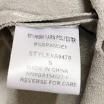 Joh Gray Faux Suede Vest with Cutout Design Hem Photo 4