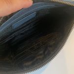 Vera Wang Simply Vera Faux Leather Blue Wristlet Clutch Purse Pouch Bag Photo 5