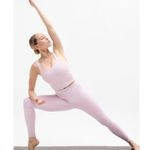 Athleta M Elation Ultra High Rise Legging Lilac Sky Pink Medium Regular Photo 0