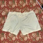 Nike  Athletic Shorts, with attached belt, size large 12-14, green/yellow color Photo 1