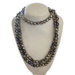 Vera Wang vera want Elegant iridescent metallic Beaded layering necklace Necklace Photo 1