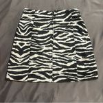 Wild Fable Zebra print mini skirt Photo 1