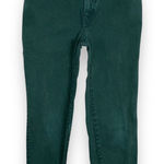 Bongo Vintage  Jeans Green Juniors Size 3 Tapered Leg Retro 90s Ankh‎ Peace Love Photo 0