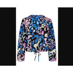 Splash Year of Ours Abstract Print Tennis Hooded Activewear Pullover, Size XS Photo 4