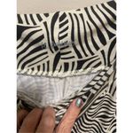 Rachel Pally  Womens Black/Ivory Abstract Print Knit Stretch Maxi Skirt Sz lg Photo 3