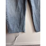 Citizens of Humanity Ayla Raw Hem Crop Jeans 32 Soda Pop Wide Leg Denim Blue Photo 8