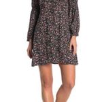 Angie Floral long sleeve mini dress. Size S Photo 1